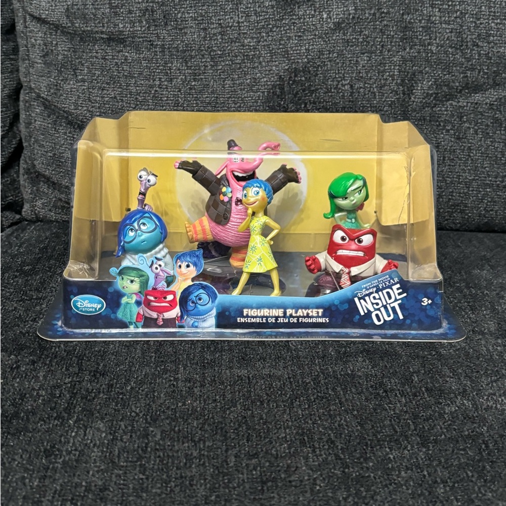 Disney Pixar Inside Out 6 Characters Figurine Set, New in Box
